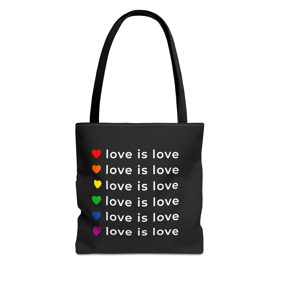 love is love tote bag