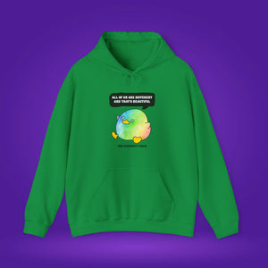 The Diversity Duck hoodie for grown ups