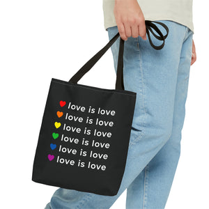 love is love tote bag