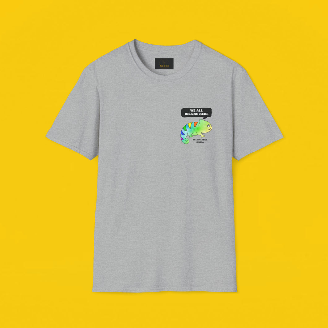 The Inclusive Iguana tee - for grown ups