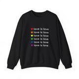 The love is love ❤️ sweater