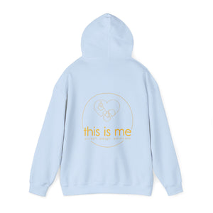 choose to include hoodie with this is me back logo