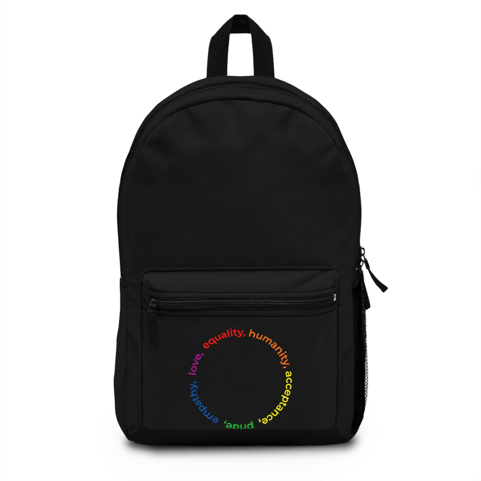 Rainbow backpack