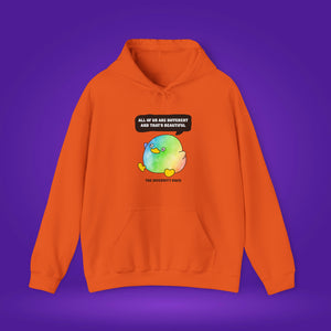 The Diversity Duck hoodie for grown ups