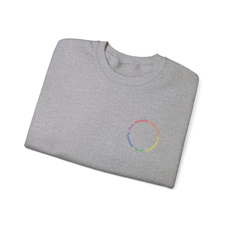 Rainbow pride sweater