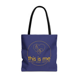 The 'this is me' logo tote - purple