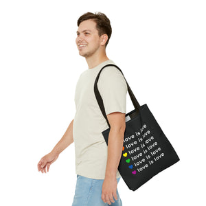 love is love tote bag