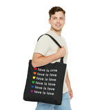 love is love tote bag