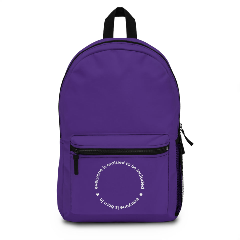 Include everyone backpack - Purple