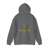 choose to include hoodie with this is me back logo